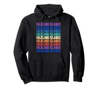 Falklandinseln bunt Pullover Hoodie