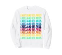 Falklandinseln bunt Sweatshirt