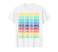Falklandinseln bunt T-Shirt