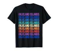 Falklandinseln bunt T-Shirt