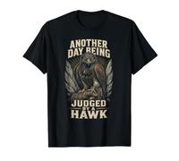 Falknerei Falkner Another Day Being Judged By A Hawk Preisgünstiges Grafik-T-Shirt, Herren, Schwarz, M