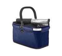 Falko Einkaufskorb "Falko Duo" in Dunkelblau - (B)48 x (H)27 x (T)28 cm - 48% | Einkaufstaschen