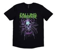 Falling In Reverse Spider Band Logo T Shirt L
