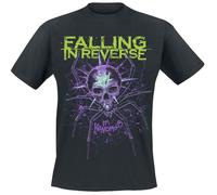 Falling In Reverse Spider T-Shirt schwarz in XXL