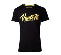 Fallout 76 - Vault 76 Männer T-Shirt schwarz S 100% Baumwolle Bethesda, Fan-Merch, Gaming