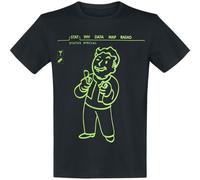 Fallout Charisma +10 Männer T-Shirt schwarz XL 100% Baumwolle Fan-Merch, Gaming