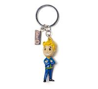 Fallout Fallout Vault Boy & Logo 3D Metal Keychain (Ke255707Fal) Schlüsselanhänger, 9 cm, Blau (Blue)