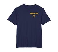 Fallout Front and Back Vault-Tec Vault Suit 33 TV Show T-Shirt, Herren Große Größen, Marineblau, 6X Tall