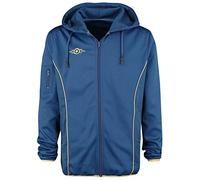 Fallout HD283887FAL-S - 76 Vault 76 TeQ Full Length Zipped Premium Hoodie, Male, Small, Blue/Yellow (HD283887FAL-S)