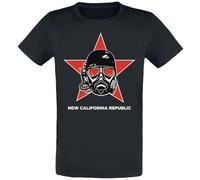 Fallout NCR Unisex T-Shirt schwarz L 100% Baumwolle Bethesda, Fan-Merch, Gaming