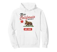 Fallout New California Republic Flag Est 2189 Video Game Pullover Hoodie