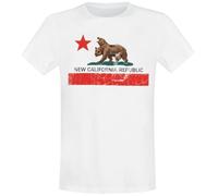 Fallout New California Republic T-Shirt weiß in XXL