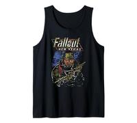 Fallout New Vegas Ranger Vintage Distressed Video Game Tank Top