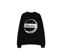 Fallout Nuka Cola Bottle Cap Sweatshirt schwarz in XL