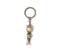Fallout Schlüsselanhänger Vault Boy Gold, Schwarz, 10x 40 mm, KE721633FAL