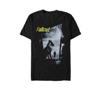 Fallout - Vault 33 Dogmeat - T-Shirt - Schwarz - M - 100% Baumwolle Schwarz M