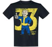 Fallout Vault 33 T-Shirt schwarz in M
