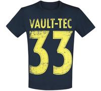 Fallout Vault-Tec 33 T-Shirt blau in L