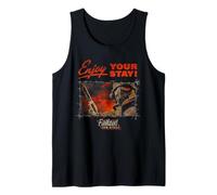 Fallout Video Game Enjoy Your Stay New Vegas Barbed Wire Tank Top