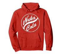 Fallout Video Game Nuka Cola Distressed Round Logo Pullover Hoodie