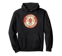 Fallout Video Game Red Rocket Diesel Fuel Distressed Logo Pullover Hoodie