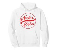 Fallout Video Game Red Text Nuka Cola Circle Logo Pullover Hoodie