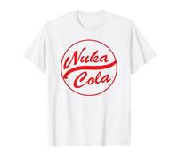 Fallout Video Game Red Text Nuka Cola Circle Logo T-Shirt