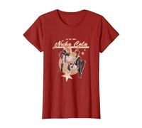 Fallout Video Game Retro Nuka Cola Ad T-Shirt, Damen, Cranberry, L