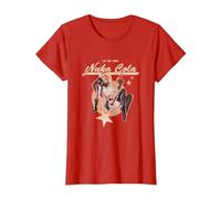 Fallout Video Game Retro Nuka Cola Ad T-Shirt, Damen, Rot, M