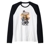 Fallout Welcome to New Vegas Neon Sign with Characters TV Raglan