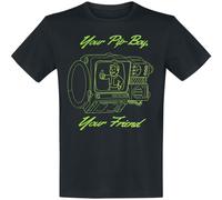 Fallout Your Pip-Boy, Your Friend T-Shirt schwarz in M