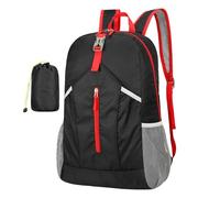 Faltbare Reise Leicht, leicht faltbar | Reiserucksack mit großer Kapazität,Wasserdicht für Outdoor-Sportarten, leichte Umhängetasche, Tagesrucksack für Außenwand, blacks, verwijzen naar de