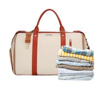 Faltbare Reisetasche,Faltbare Reisetasche,Leicht Faltbare Reisetasche Für Wochenende, Faltbar,Große Kapazität Taschepack,Für Wasserdichte Tasche, weiß, riferimento alla descrizione, Verweis auf die