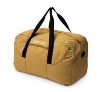 Faltbare Reisetasche, große Reisetasche faltbar, leichte Sporttasche groß faltbar, foldable travel bag big, 55 Liter, Herbstgold Herbstgold