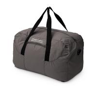 Faltbare Reisetasche, große Reisetasche faltbar, leichte Sporttasche groß faltbar, foldable travel bag big, 55 Liter, Graphit Graphit