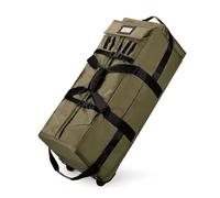 Faltbare Reisetaschen mit Rollen, Unisex, universelle Reisetasche Rad, große Kapazität, Gepäckaufbewahrung, Handtasche FüR Urlaub Sport(Green)