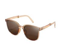 Faltbare Sonnenbrille, quadratisch, polarisiert, UV-Schutzbrille, trendige, faltbare Sonnenbrille, polarisiert, quadratisch, für Autofahren, Reisen, Outdoor
