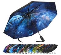 Faltbarer Regenschirm mit niedlichen Aufdrucken, UV-Schutz, kompakt