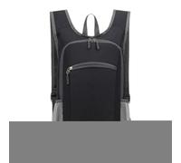 Faltbarer Rucksack, faltbarer Reisepack, Sport-Enthusiasten-Organizer, verstellbare Riemen-Tasche, Wasserflasche, Regenschirm, Hut, Slipper, Schlüsselhalter, kompakte Tragelösung, 45 × 28 × 13 cm
