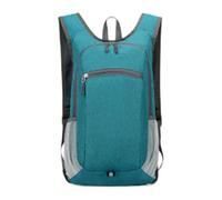 Faltbarer Rucksack, faltbarer Reisepack, Sport-Enthusiasten-Organizer, verstellbare Riemen-Tasche, Wasserflasche, Regenschirm, Hut, Slipper, Schlüsselhalter, kompakte Tragelösung, 45 × 28 × 13 cm