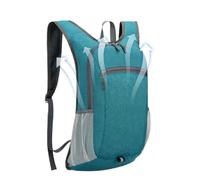 Faltbarer Rucksack - leichte und faltbare Tasche - großes Fassungsvermögen, Organizer für Damen und Herren, ergonomisch, für Regenschirm, Wasserflasche, Hausschuhe, Schlüssel und Karten, grün, Se