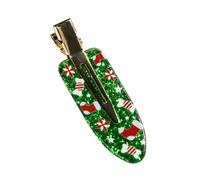 Faltenlose Mistelklammer, Weihnachts Glitzer Schmuck Haarnadel, niedliche Entenschnabel Clip Haarnadel, süßer, süßer Glitzer Schmuck, Festival Haarschmuck für Frauen