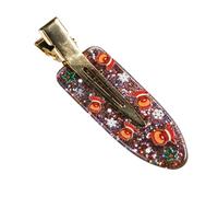 Faltenlose Mistelklammer, Weihnachts Glitzer Schmuck Haarnadel, niedliche Entenschnabel Clip Haarnadel, süßer, süßer Glitzer Schmuck, Festival Haarschmuck für Frauen