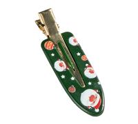 Faltenlose Mistelklammer, Weihnachts Glitzer Schmuck Haarnadel, niedliche Entenschnabel Clip Haarnadel, süßer, süßer Glitzer Schmuck, Festival Haarschmuck für Frauen