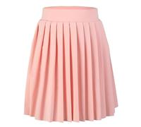 Faltenrock für Mädchen Kinder mit integrierten Shorts, Minirock Skorts mitmit 2 Seitentaschen, Mädchen Schuluniform-Skort Schwarze skaterrock (DE/NL/SE/PL, Alter, 4 Jahre, 6 Jahre, Regular, Rosa)