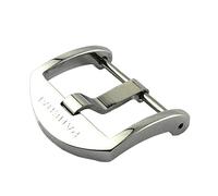 FaltschließE，DornschließE Ansehen Zubehör Schnalle Geeignet für Panerai Pam114 Serie Pin Schnalle Massivstahl Watch Verschluss Uhr Teilen 20 22mm (Color : 20MM Brush)