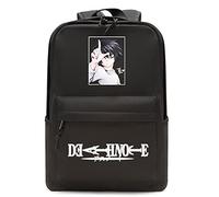 famesale Death Note Rucksack Unisex Student Umhängetasche L Lawliet Yagami Light Cosplay Schultasche Reiserucksack Daypack für Mädchen Jungen