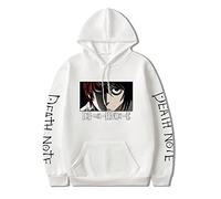 famesale Unisex Death Note Hoodies Anime L·Lawliet Sweatshirt Cosplay Langarm Casual Pullover Hoodie