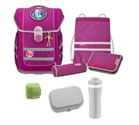 Familando Mädchen Schulranzen 1. Klasse, Meerjungfrau Schultasche McNeill Ergo Complete, Ergonomisch, Leicht 1.150 Gramm, Geräumig 20 L Volumen, Nachhaltig