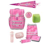 Familando - McNeill Ergo Complete Schulranzen Set - 9-teilig mit Schultüte - Ballerina - Ergonomisch & 3-Fach verstellbar - 1150g leicht mit 20L Volumen & Reflektoren - Für Grundschule ab 1. Klasse